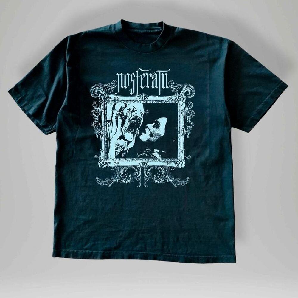 Style Nostrum Gothic Horror Graphic Tee Darkwear Metalcore  T Shirt